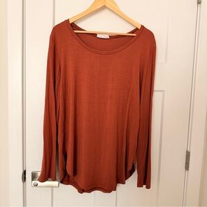 CJ's favorite scoop neck long sleeve